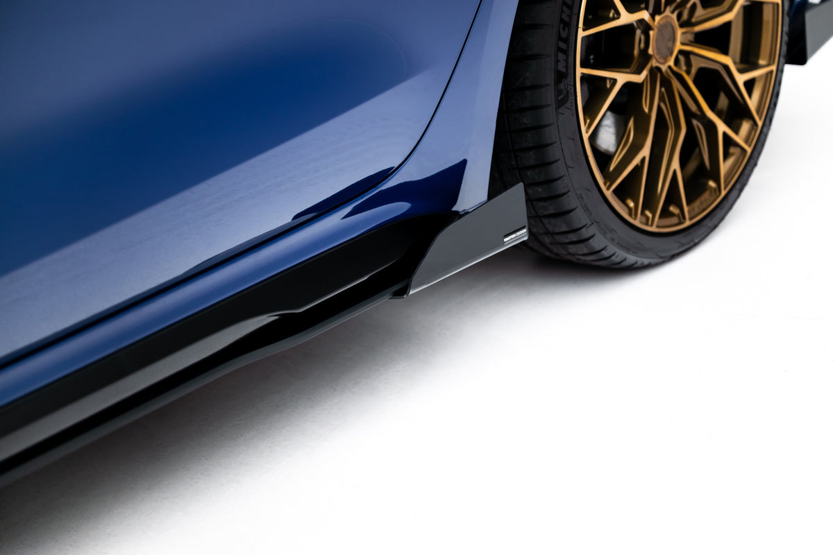 Street Pro Side Skirts Diffusers + Flaps suitable for Audi A5 S-Line / S5 Sedan / Avant B10