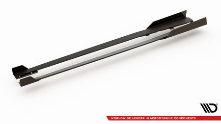 Street Pro Side Skirts Diffusers + Flaps suitable for Audi RS3 8V Sportback