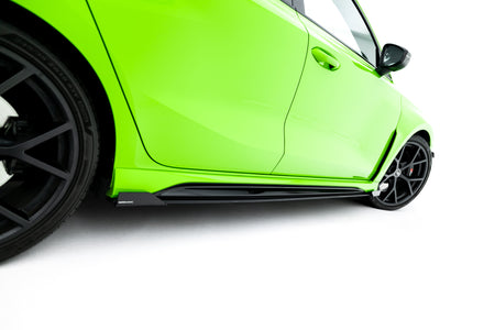 Street Pro Side Skirts Diffusers + Flaps suitable for Audi RS3 Sportback 8Y Facelift