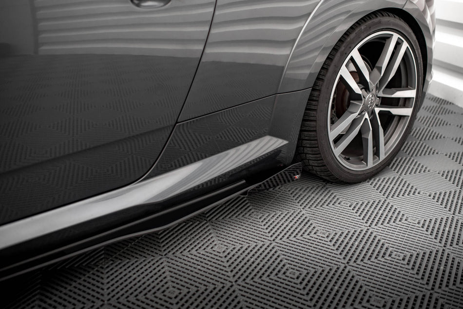 Street Pro Side Skirts Diffusers + Flaps suitable for Audi TT S / S-Line 8S