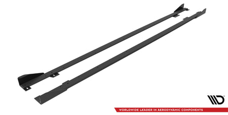 Street Pro Side Skirts Diffusers + Flaps suitable for BMW 2 Coupe M-Pack / M240i G42