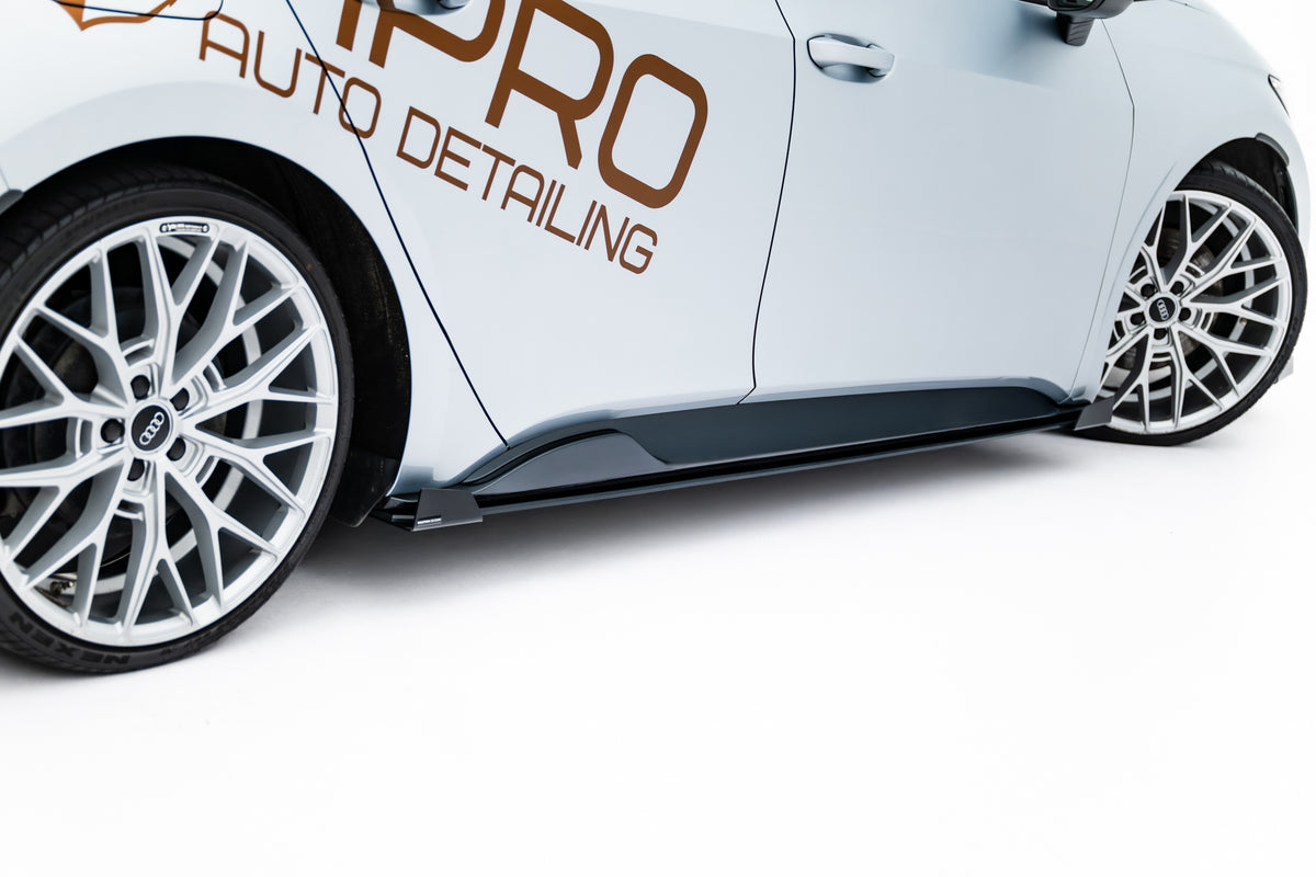 Street Pro Side Skirts Diffusers + Flaps suitable for Cupra Born Mk1