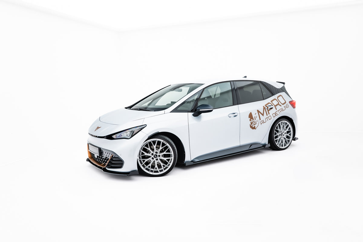 Street Pro Side Skirts Diffusers + Flaps suitable for Cupra Born Mk1