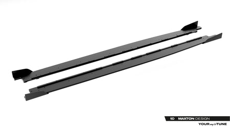 Street Pro Side Skirts Diffusers + Flaps suitable for Cupra Leon ST / Hatchback Aero Mk1 / Mk1 Facelift