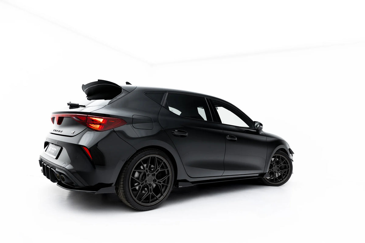 Street Pro Side Skirts Diffusers + Flaps suitable for Cupra Leon ST / Hatchback Mk1 Facelift