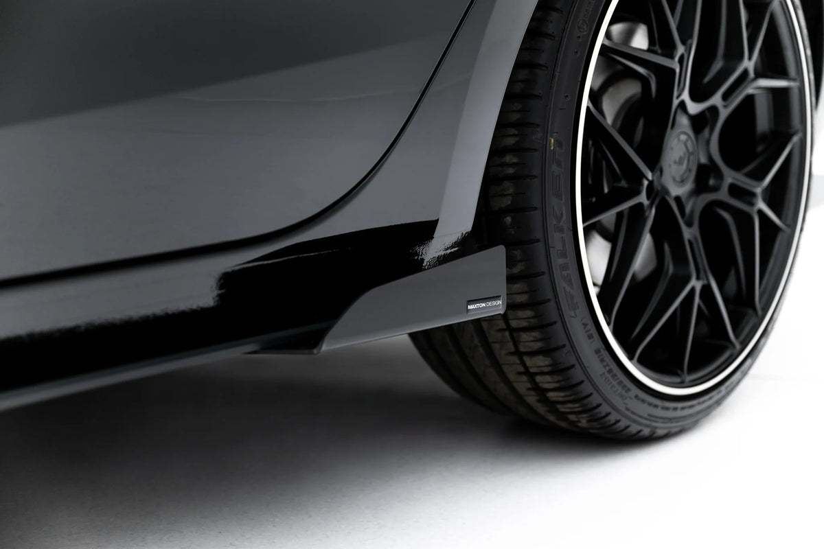 Street Pro Side Skirts Diffusers + Flaps suitable for Cupra Leon ST / Hatchback Mk1 Facelift