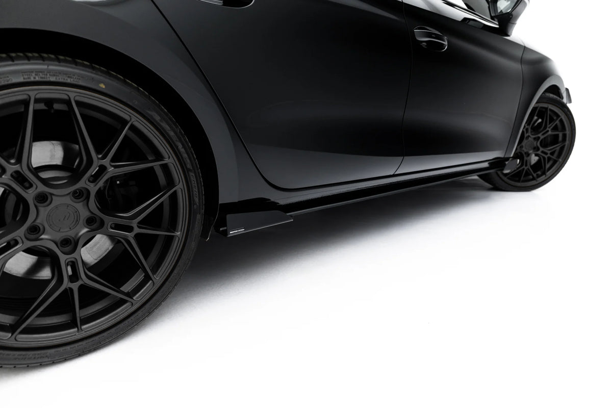 Street Pro Side Skirts Diffusers + Flaps suitable for Cupra Leon ST / Hatchback Mk1 Facelift