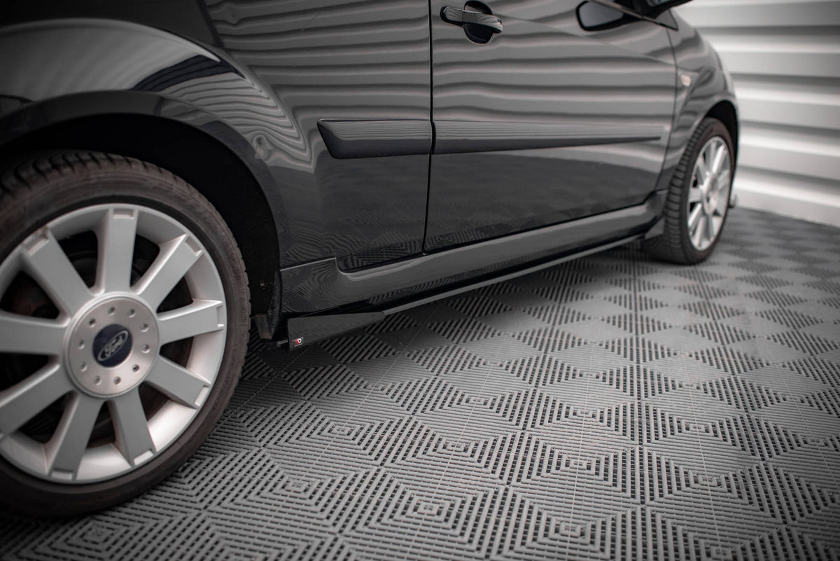 Street Pro Side Skirts Diffusers + Flaps suitable for Ford Fiesta ST Mk6