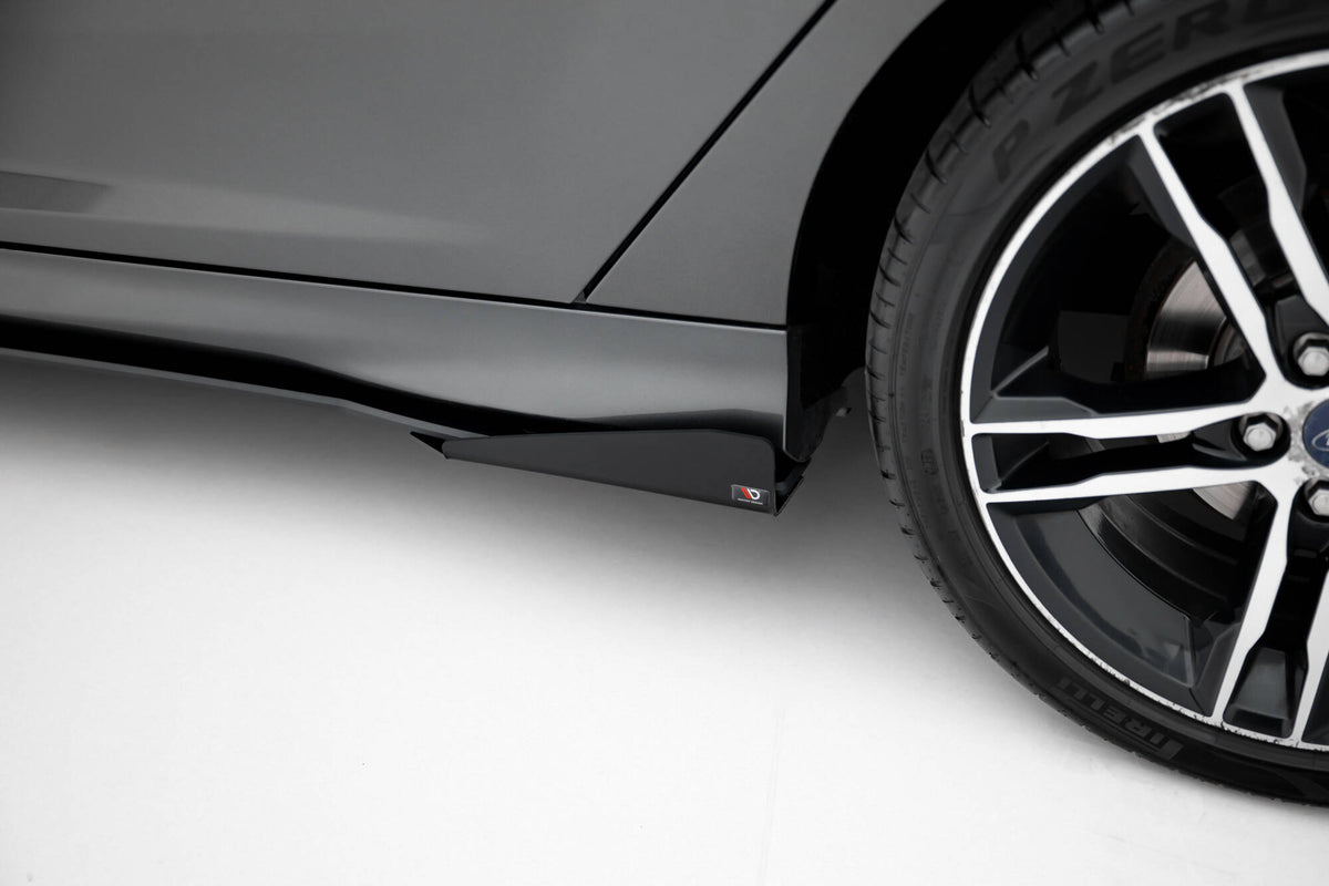 Street Pro Side Skirts Diffusers + Flaps suitable for Ford Focus ST Mk3 Facelift