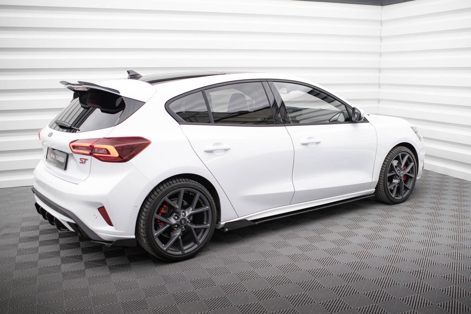 Street Pro Side Skirts Diffusers + Flaps suitable for Ford Focus ST / ST-Line Mk4