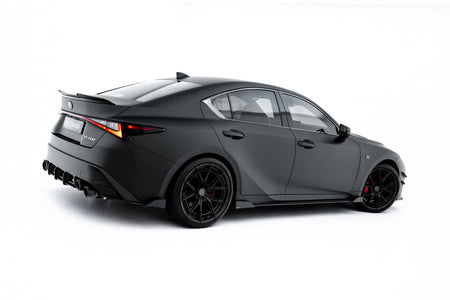 Street Pro Side Skirts Diffusers + Flaps suitable for Lexus IS 500 Mk3 Facelift 2 (XE30)