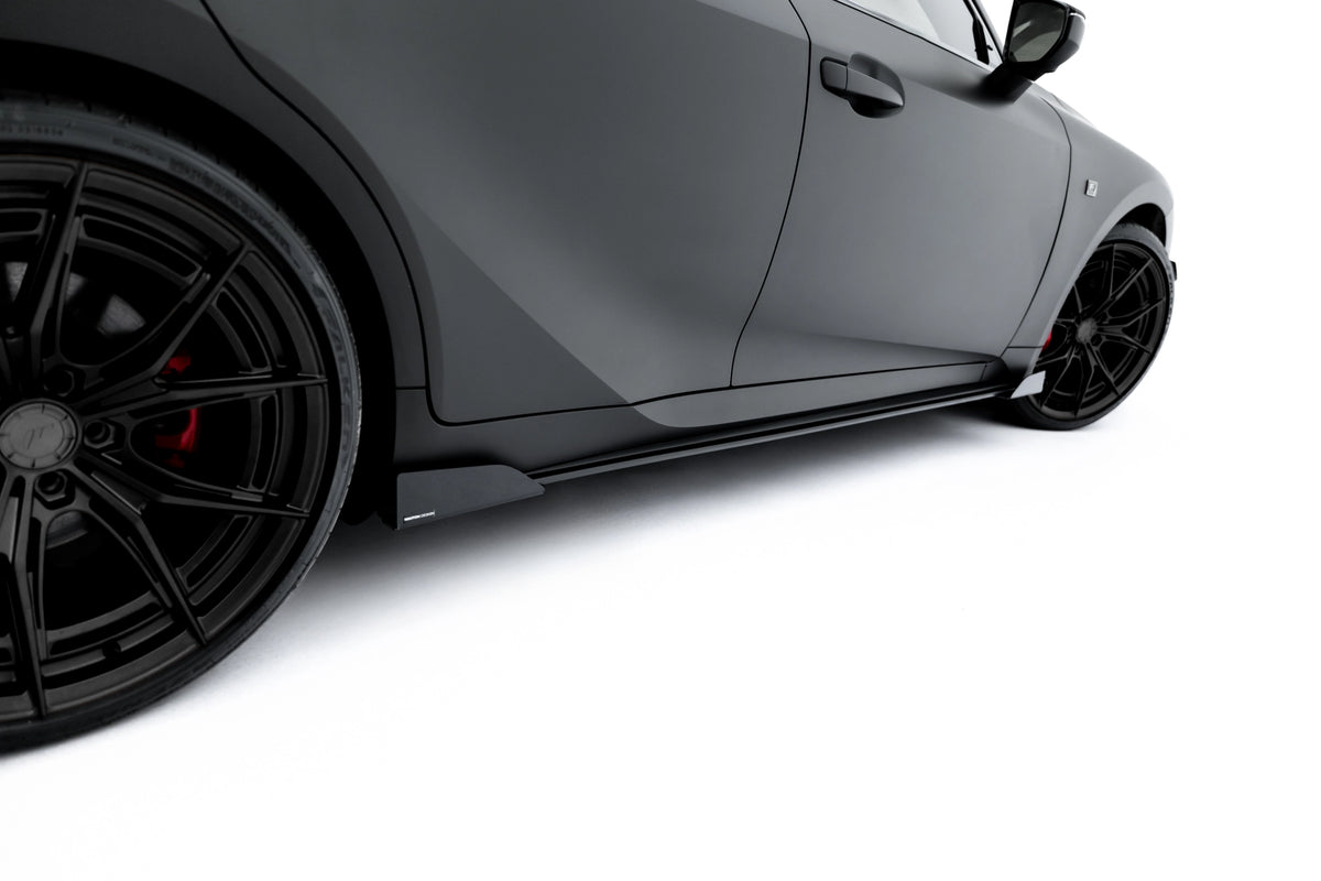 Street Pro Side Skirts Diffusers + Flaps suitable for Lexus IS 500 Mk3 Facelift 2 (XE30)