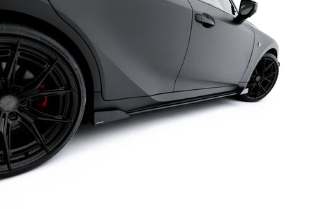 Street Pro Side Skirts Diffusers + Flaps suitable for Lexus IS 500 Mk3 Facelift 2 (XE30)