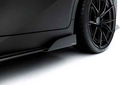 Street Pro Side Skirts Diffusers + Flaps suitable for Lexus IS 500 Mk3 Facelift 2 (XE30)