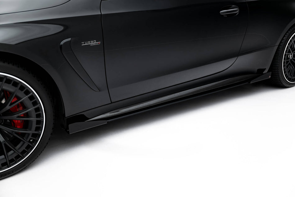 Street Pro Side Skirts Diffusers + Flaps suitable for Mercedes-AMG CLE 53 C236