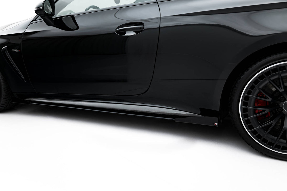 Street Pro Side Skirts Diffusers + Flaps suitable for Mercedes-AMG CLE 53 C236