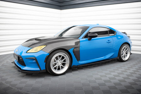 Street Pro Side Skirts Diffusers V.1 + Flaps suitable for Toyota GR86 Mk1