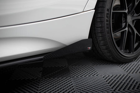 Street Pro Side Skirts Diffusers V.2 + Flaps for suitable for BMW 1 F20 M135i / M140i / M-Pack