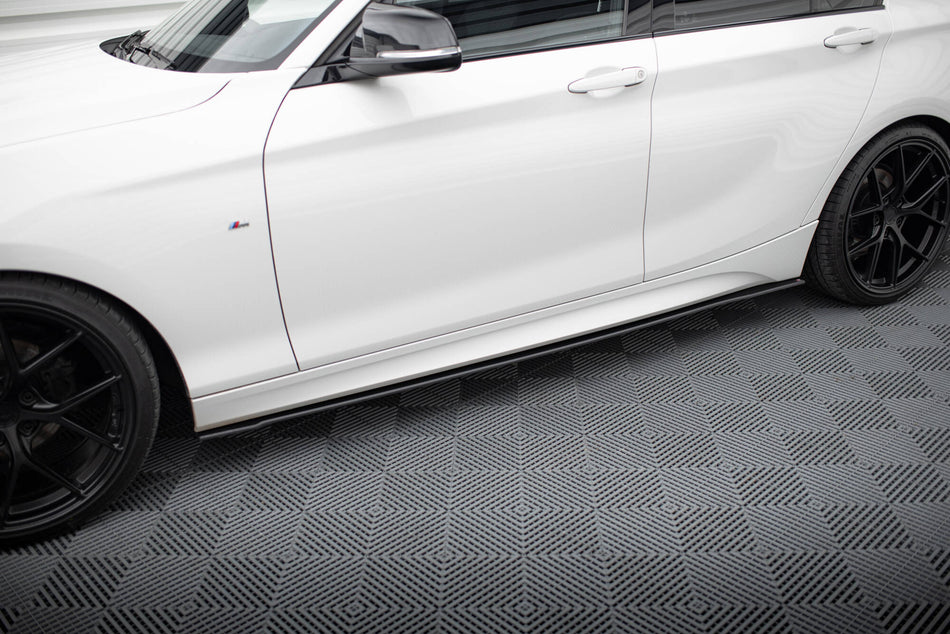 Street Pro Side Skirts Diffusers V.2 for suitable for BMW 1 F20 M135i / M140i / M-Pack