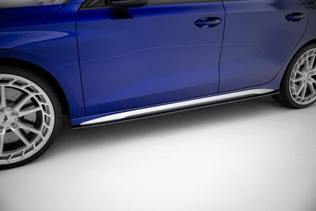 Street Pro Side Skirts Diffusers V.2 suitable for Audi A3 S-Line Sedan / S3 Sedan 8Y / 8Y Facelift
