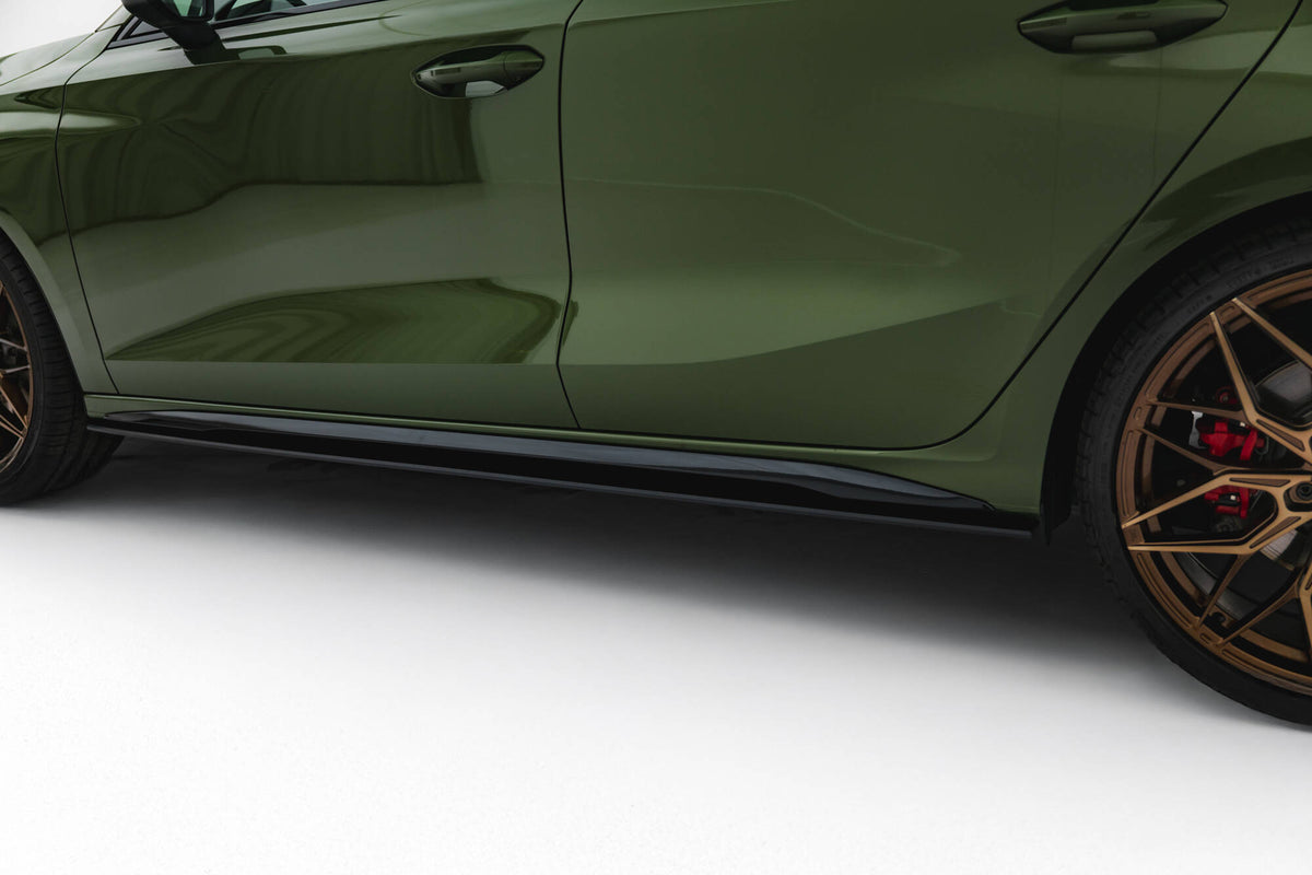 Street Pro Side Skirts Diffusers V.2 suitable for Audi S3 Sportback / A3 S-line Sportback 8Y / 8Y Facelift
