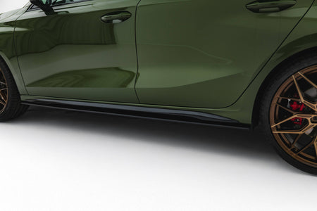 Street Pro Side Skirts Diffusers V.2 suitable for Audi S3 Sportback / A3 S-line Sportback 8Y / 8Y Facelift