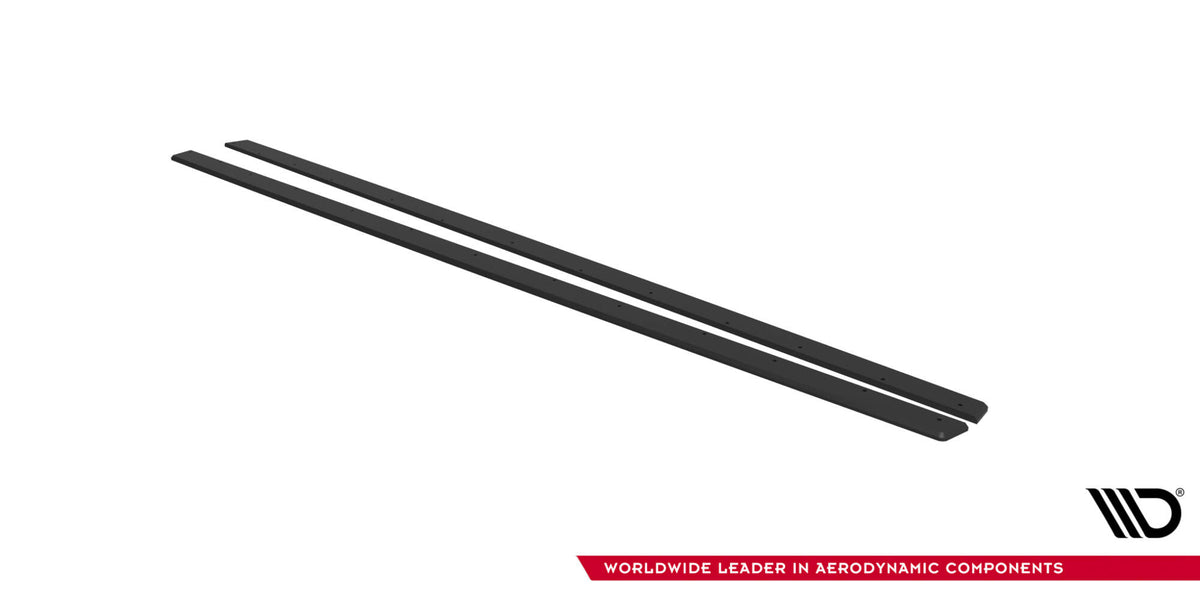 Street Pro Side Skirts Diffusers V.2 suitable for Volkswagen Golf GTI / GTE / GTI Clubsport / R-Line Mk8