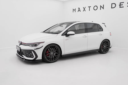 Street Pro Side Skirts Diffusers V.2 suitable for Volkswagen Golf GTI / GTE / GTI Clubsport / R-Line Mk8