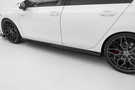 Street Pro Side Skirts Diffusers V.2 suitable for Volkswagen Golf GTI / GTE / GTI Clubsport / R-Line Mk8