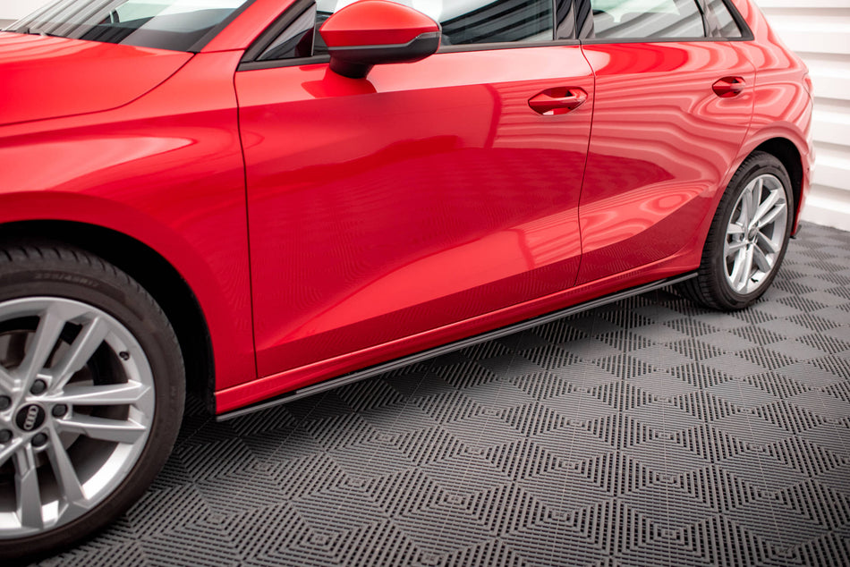 Street Pro Side Skirts Diffusers suitable for Audi A3 8Y