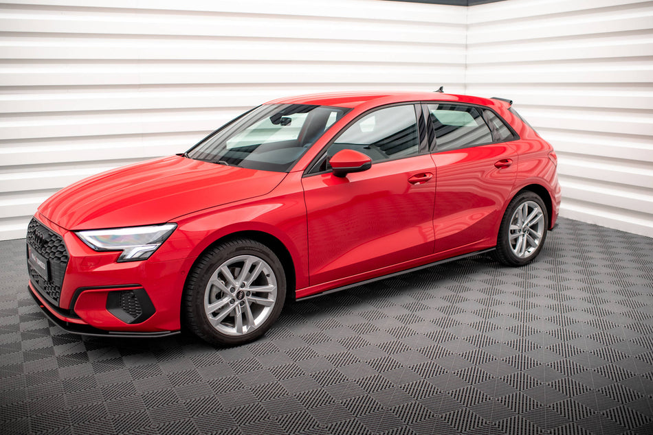 Street Pro Side Skirts Diffusers suitable for Audi A3 8Y