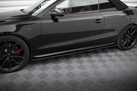 Street Pro Side Skirts Diffusers suitable for Audi A5 / A5 S-Line / S5 Coupe / Cabrio 8T / 8T Facelift