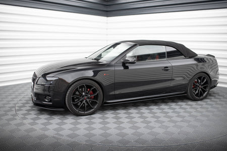 Street Pro Side Skirts Diffusers suitable for Audi A5 / A5 S-Line / S5 Coupe / Cabrio 8T / 8T Facelift