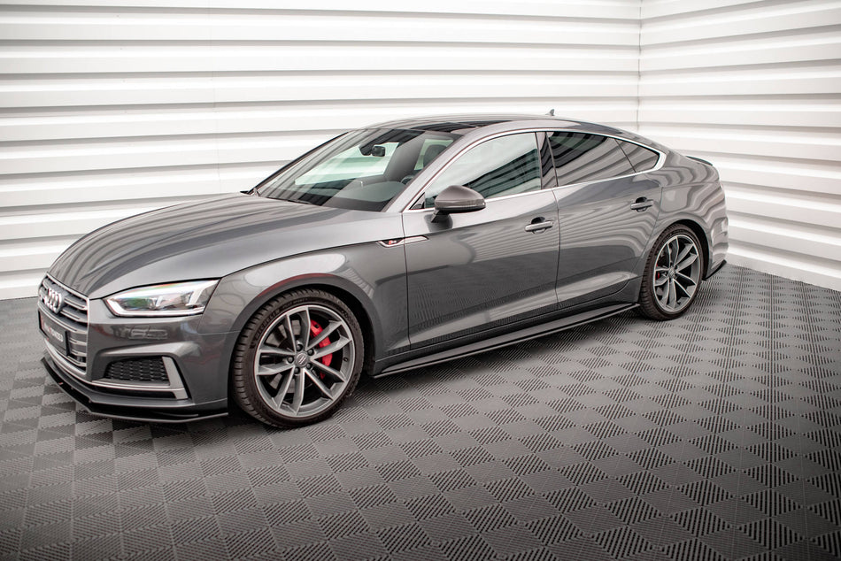 Street Pro Side Skirts Diffusers suitable for Audi A5 S-Line / S5 Sportback F5