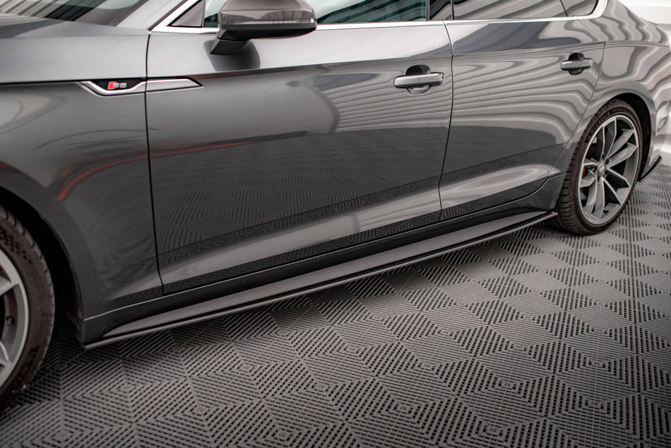 Street Pro Side Skirts Diffusers suitable for Audi A5 S-Line / S5 Sportback F5
