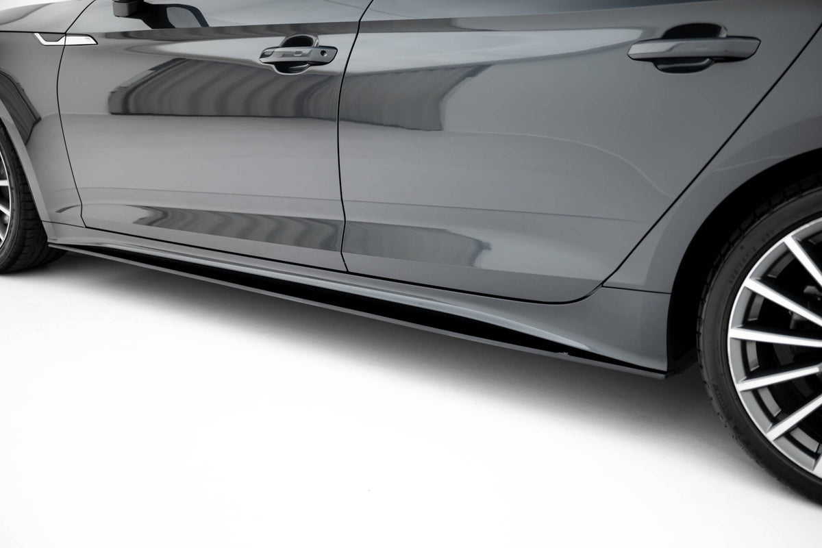 Street Pro Side Skirts Diffusers suitable for Audi A5 Sportback F5 Facelift