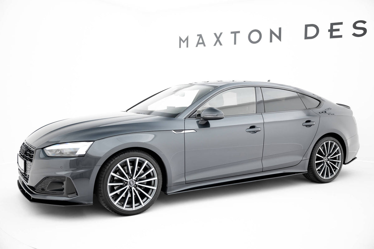 Street Pro Side Skirts Diffusers suitable for Audi A5 Sportback F5 Facelift