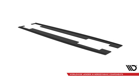 Street Pro Side Skirts Diffusers suitable for Audi A7 RS7 Look C7