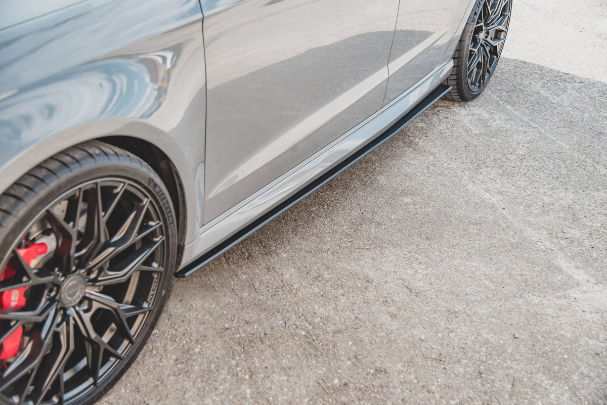 Street Pro Side Skirts Diffusers suitable for Audi RS3 8V Sportback
