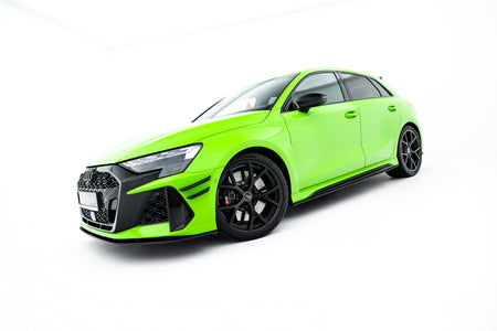 Street Pro Side Skirts Diffusers suitable for Audi RS3 Sportback 8Y Facelift