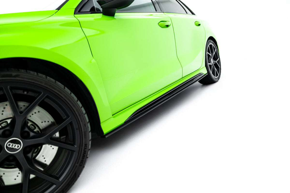 Street Pro Side Skirts Diffusers suitable for Audi RS3 Sportback 8Y Facelift