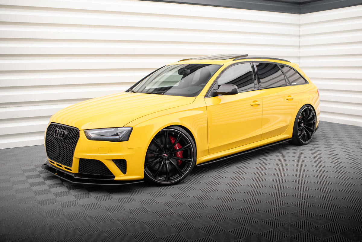 Street Pro Side Skirts Diffusers suitable for Audi RS4 B8