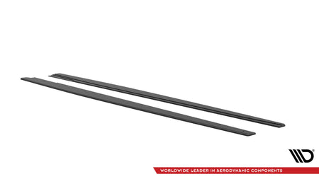 Street Pro Side Skirts Diffusers suitable for Audi S3 / A3 S-Line Sedan 8V