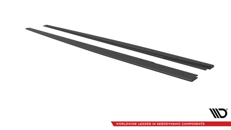 Street Pro Side Skirts Diffusers suitable for Audi S3 / A3 S-Line Sedan 8V