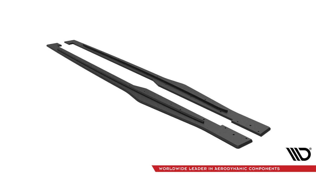 Street Pro Side Skirts Diffusers suitable for Audi TT S / S-Line 8S