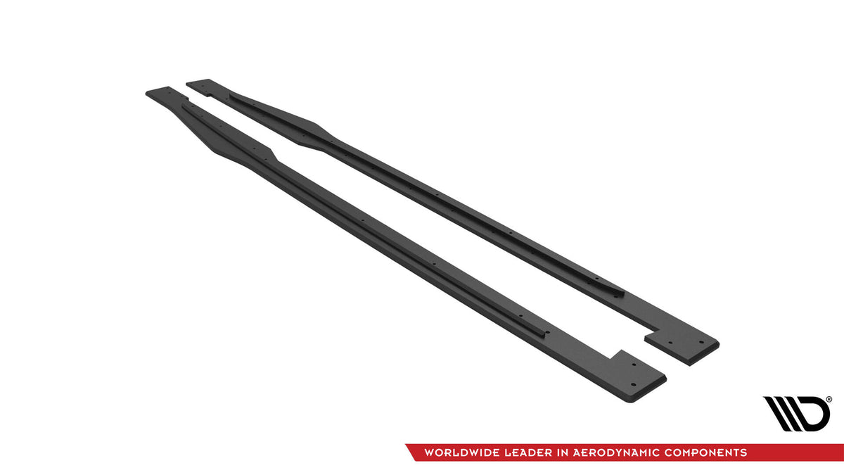 Street Pro Side Skirts Diffusers suitable for Audi TT S / S-Line 8S