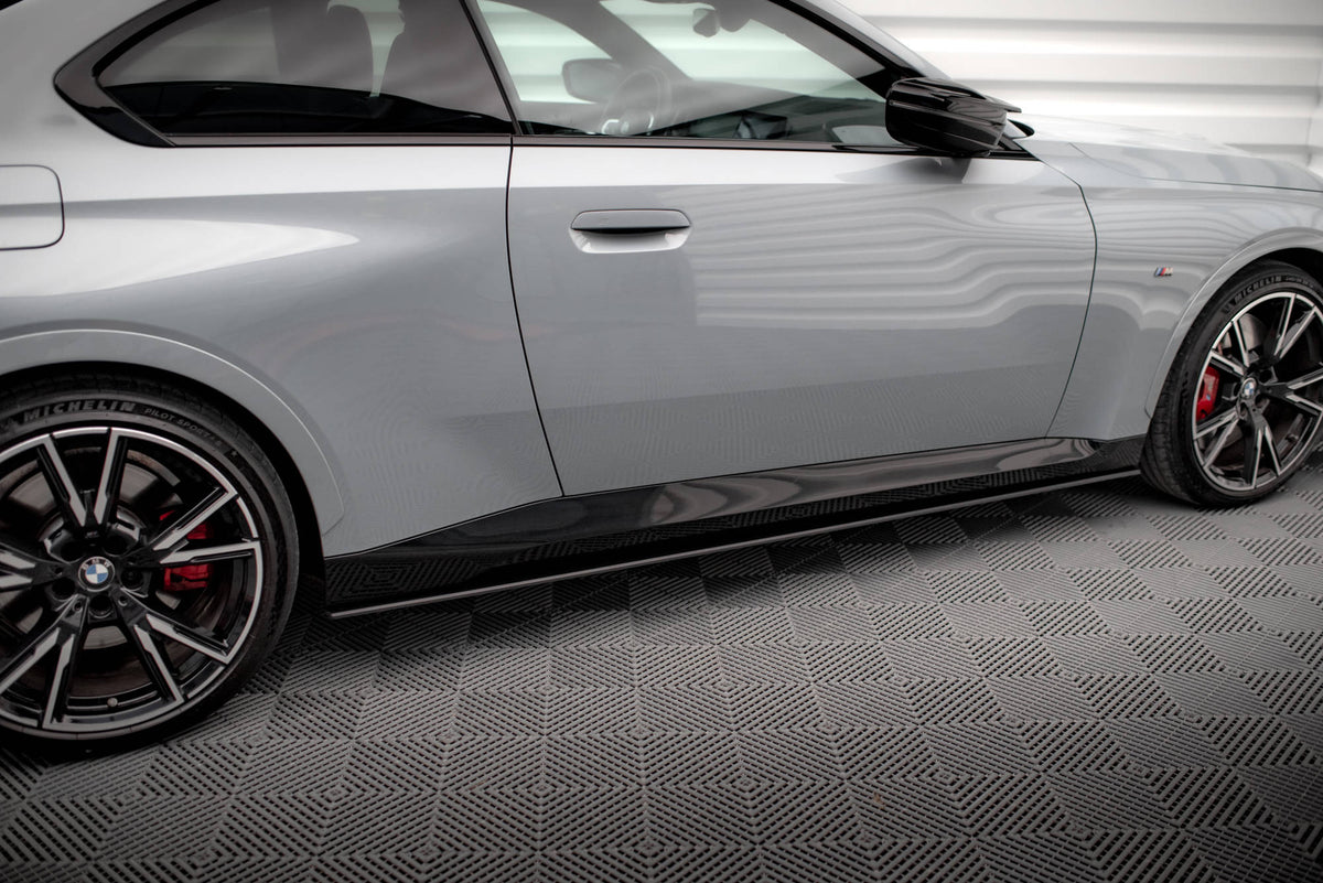 Street Pro Side Skirts Diffusers suitable for BMW 2 Coupe M-Pack / M240i G42