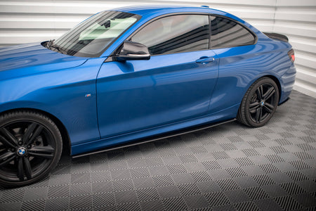 Street Pro Side Skirts Diffusers suitable for BMW 2 M-Pack F22
