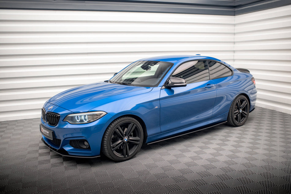 Street Pro Side Skirts Diffusers suitable for BMW 2 M-Pack F22