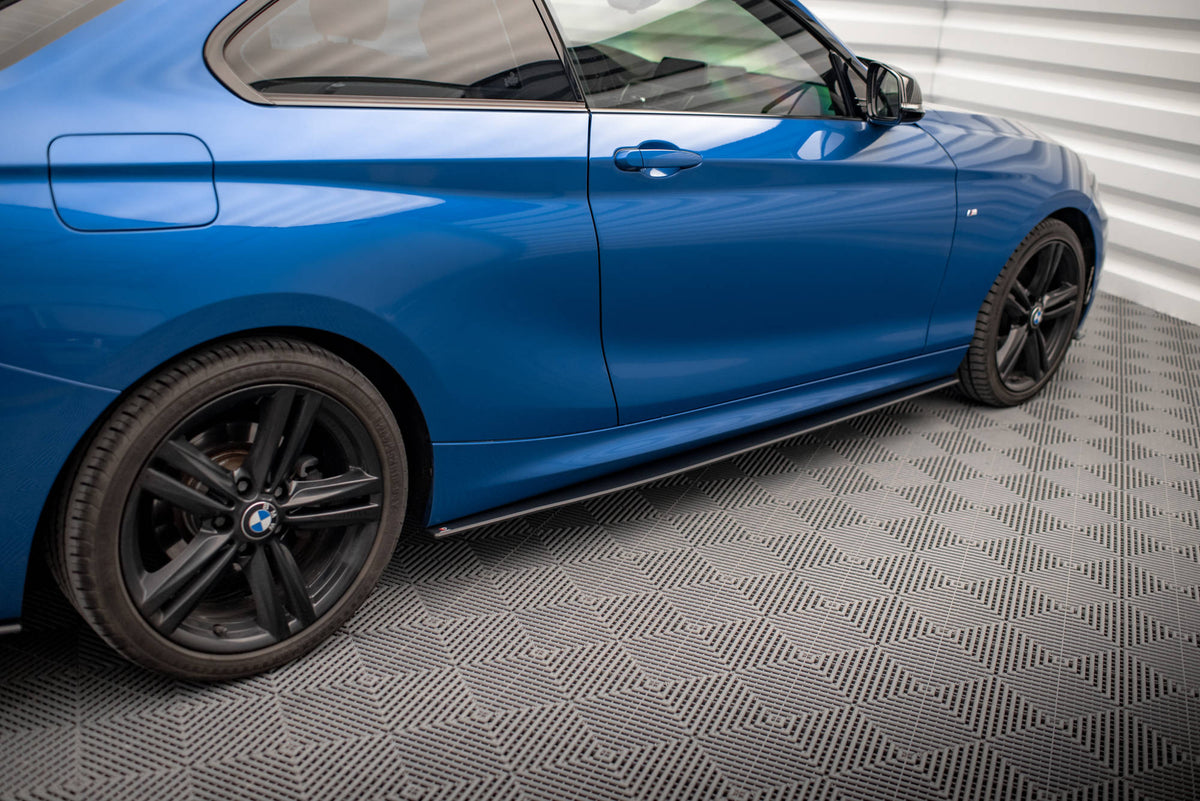 Street Pro Side Skirts Diffusers suitable for BMW 2 M-Pack F22